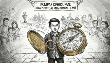 Ilmu memberi kemampuan, nilai memberi arah. (GG)