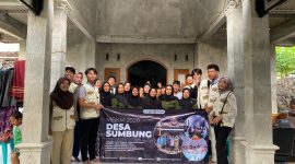 Dokumentasi bersama. foto : Tim Hibah JARPAK  Universitas Sebelas Maret Desa Sumbung 