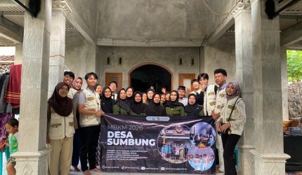 Dokumentasi bersama. foto : Tim Hibah JARPAK Universitas Sebelas Maret Desa Sumbung