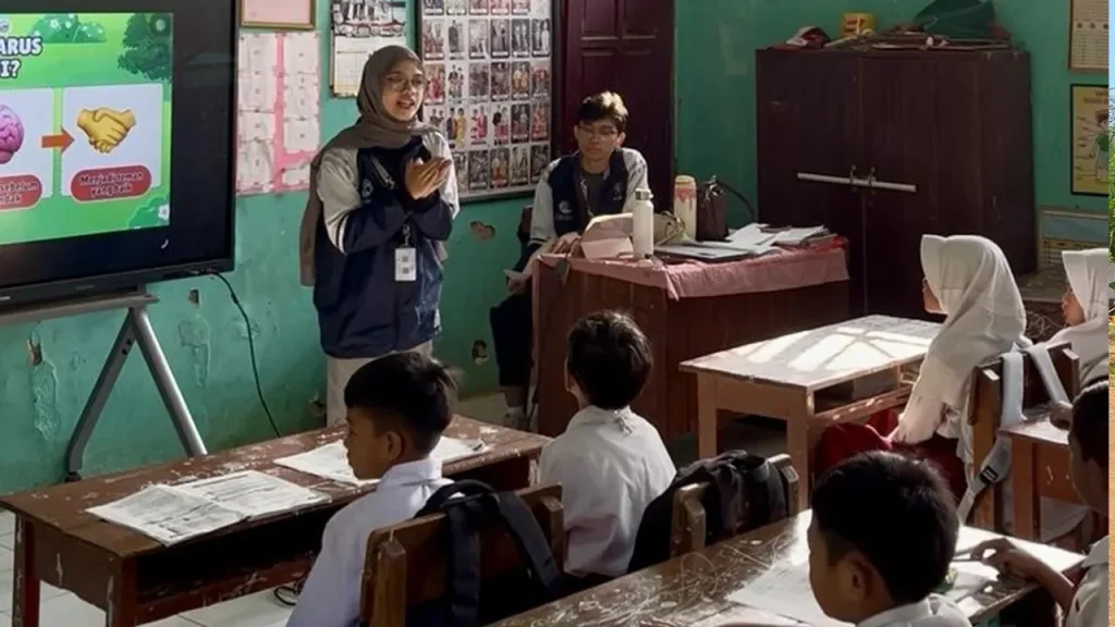 Pemaparan materi gerakan 3M. (Doc. Pribadi)