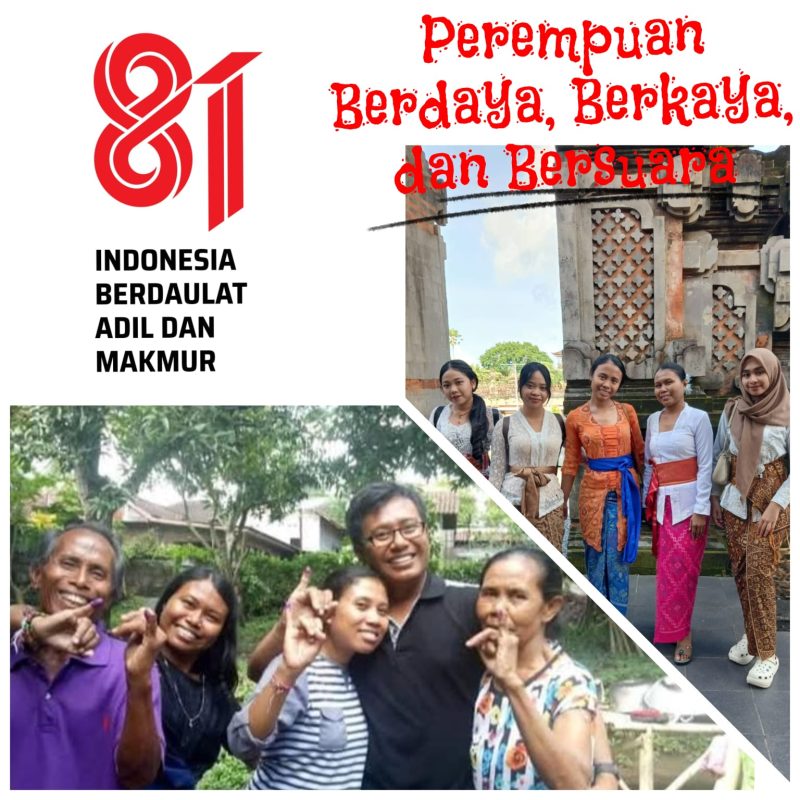 Potret senyum  bahagia para perempuan dalam suatu keluarga dan komunitas  jika kesetaraan gender ditanamkan di keluarga hingga terciptanya solidaritas dalam komunitas perempuan di masyarakat.