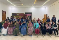 Dokumentasi bersama setelah pelaksanaan program kerja bertajuk “Pertanian Terpadu: Ketahanan Pangan Mandiri” di Dusun Bono. Sumber: Dok. Pribadi/KKN-PPM 18 UMBY
