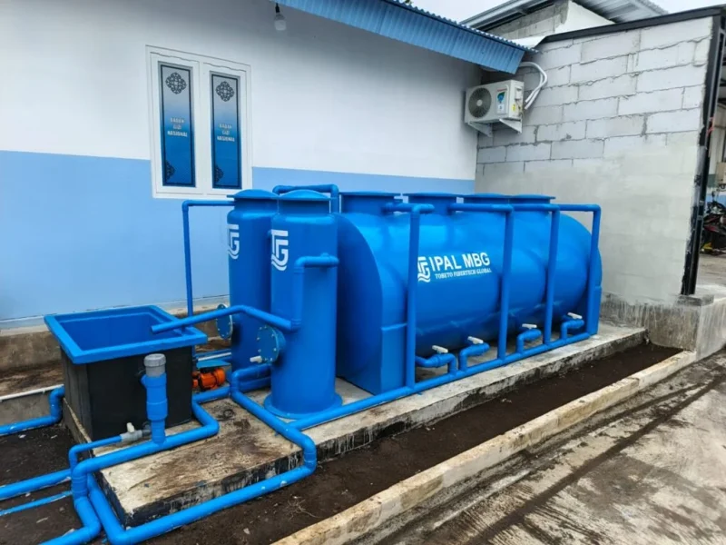 Realisasi IPAL Dapur Malang. Sumber: ipal-tfg.co.id