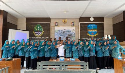 Foto Bersama Kader PKK Desa Bojong. Foto: Dok. Pribadi/KKN 208 UNS