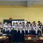 Dokumentasi Bersama dengan Siswa/i SMP PGRI 03 Wonosari dalam Kegiatan Pelatihan Microsoft Word. Foto: Dok. Pribadi/KKN 179 UNS