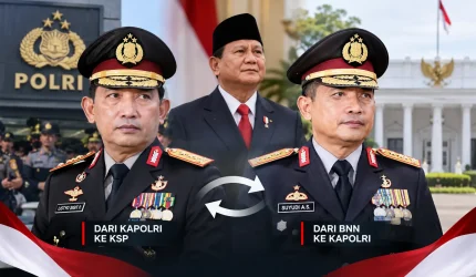Montase Reshuffle Kepemimpinan Polri