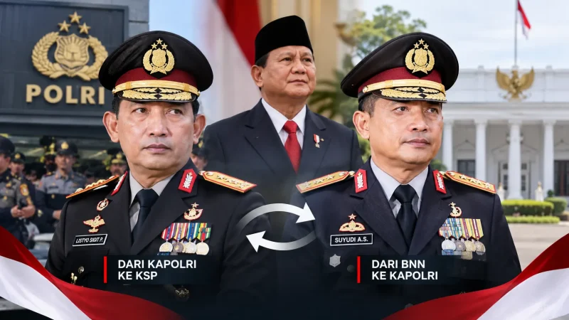 Montase Reshuffle Kepemimpinan Polri